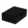 Gary Plastic Mini-Blotting Containers, Black, 7.2x5.0x2.5, 6/PK 248715B